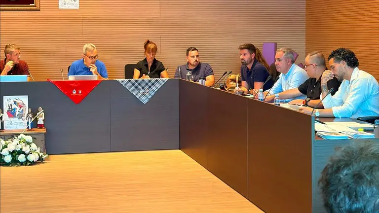 Pleno de Berriozar. CEDIDA