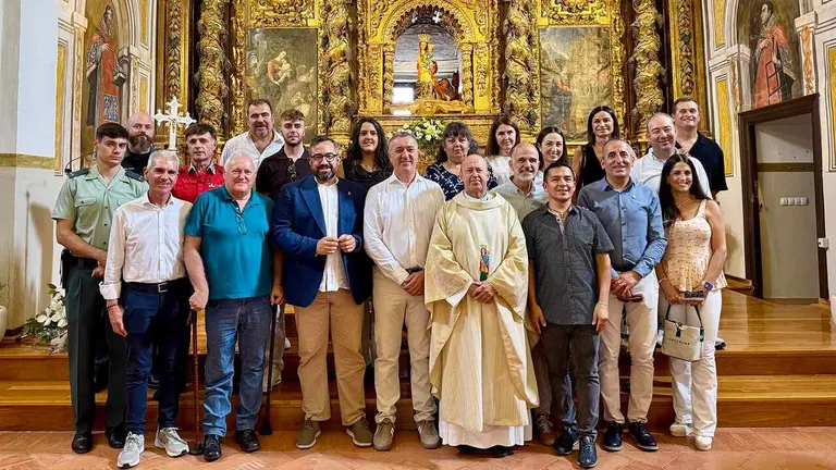 La Virgen del Yugo re&uacute;ne en Arguedas a cientos de vecinos de cuatro pueblos de Navarra en una tradici&oacute;n centenaria.