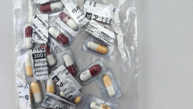 Imagen de las pastillas intervenidas. POLIC&Iacute;A LOCAL DE TUDELA