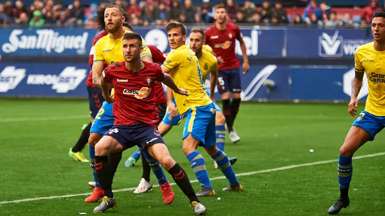 Partido entre Osasuna y UD Las Palmas. MIGUEL OS..S