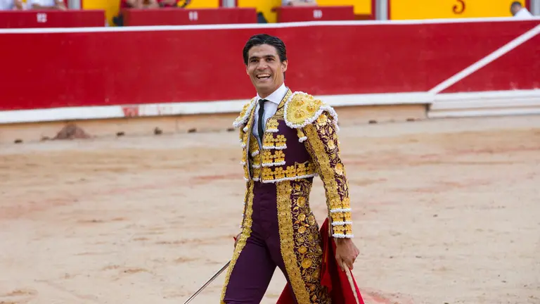 Pablo Aguado, los pasados Sanfermines. Alejandro Velasco