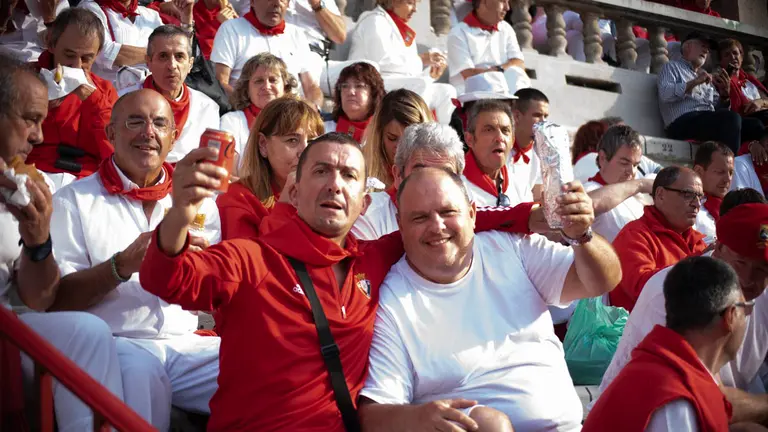 Rejones en la Plaza de toros de Pamplona en San Fermín 2022. IRAITZ IRIARTE.
