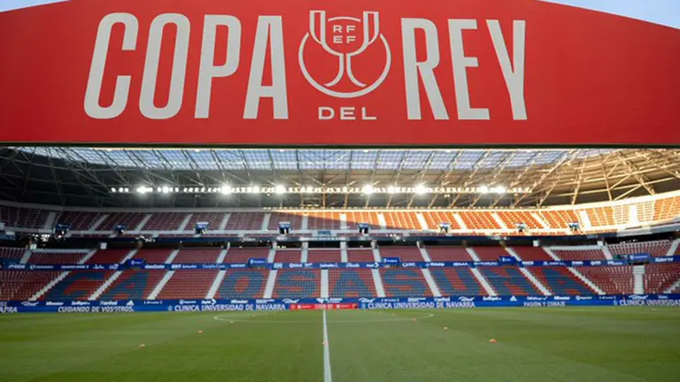 El Sadar acoge un partido de semifinales de la Copa del Rey. CA Osasuna.
