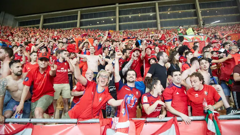 Partido de la final de la Copa del Rey entre CA Osasuna y Real Madrid CF disputado en el estadio de La Cartuja en Sevilla. IÑIGO ALZUGARAY