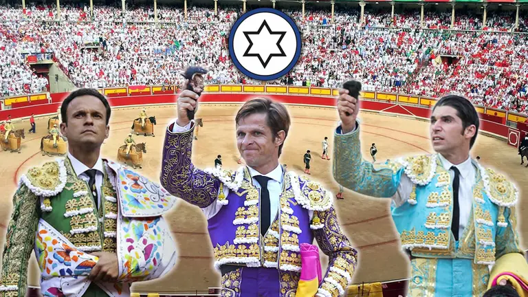 Miércoles 12 de julio.  Feria del Toro de San Fermín 2023. Toros de Jandilla para Antonio Ferrera, 'El Juli' y Cayetano. NAVARRA.COM