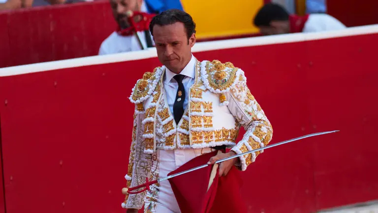 Antonio Ferrera en San Fermín. IÑIGO ALZUGARAY