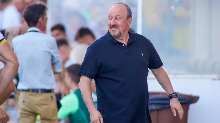 Rafa Benítez en el amistoso Real Club Celta de Vigo - Al Nassr FC en Faro, Portugal.
Joaquin Corchero / Afp7 / Europa Press.