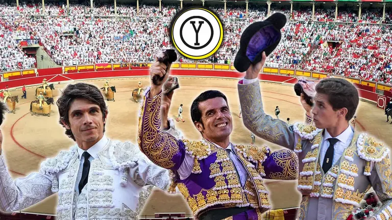 Martes 9 de julio.  Feria del Toro de San Fermín 2024. Toros de Victoriano del Río para Sebastián Castella, Emilio de Justo y Ginés Marín. NAVARRA.COM