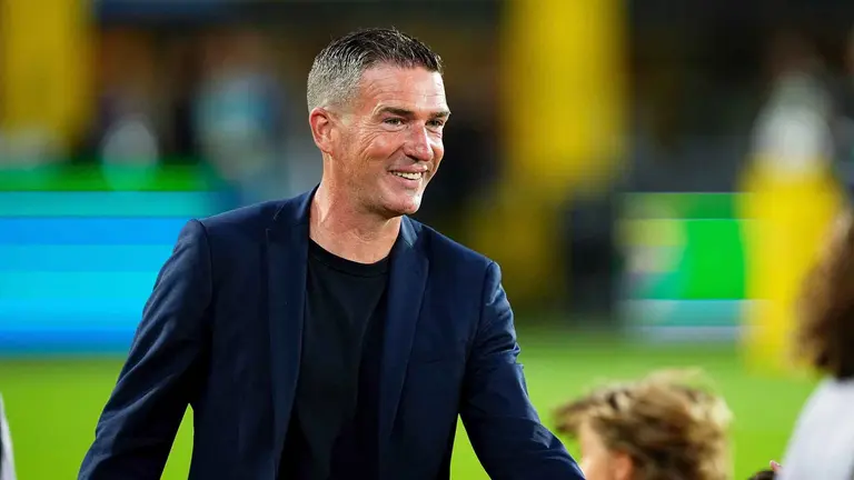 Luis Miguel Carrión es el entrenador de la UD Las Palmas. Europa Press.
