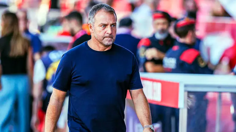El alemán Hansi Flick es el entrenador del FC Barcelona. Javier Borrego / AFP7 / Europa Press.