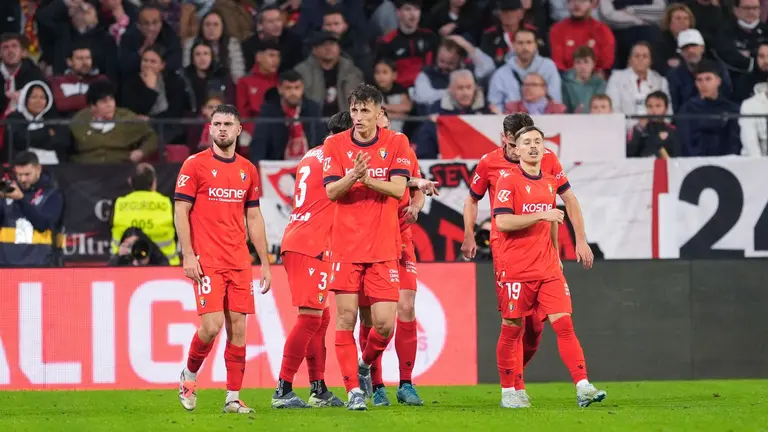 Partido Sevilla - Osasuna en el estadio Ramón Sánchez Pizjuán. Efe.