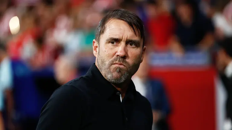 El entrenador del Deportivo Alavés, Eduardo Coudet. Oscar J. Barroso / AFP7 / Europa Press.