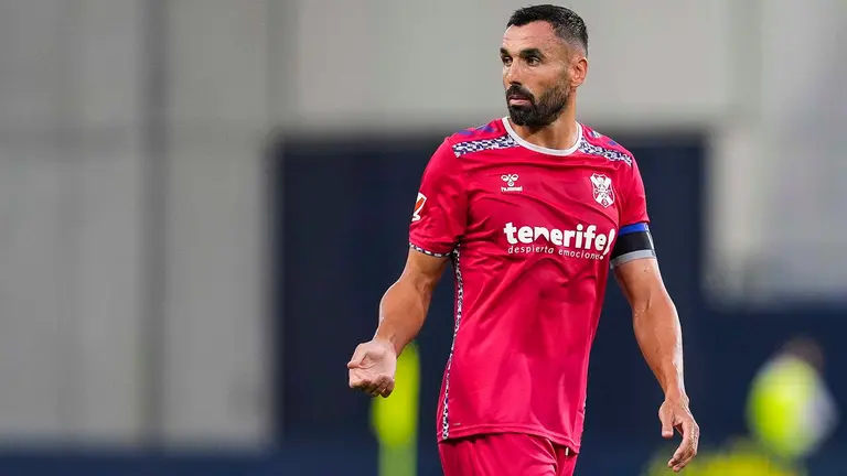 Enric Gallego es uno de los delanteros del CD Tenerife. Joaquin Corchero / AFP7 / Europa Press