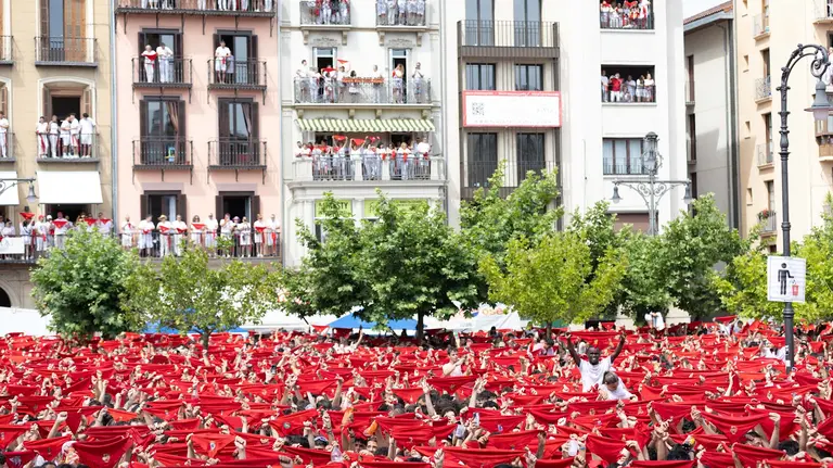 Chupinazo 2025 desde la Plaza del Castillo 2025. Maite H.Mateo-24