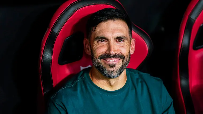 El entrenador del Elche es el vasco Eder Sarabia. Joaquin Corchero / AFP7 / Europa Press.