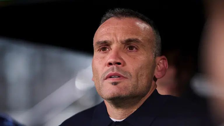 Sergio Francisco es el entrenador de la Real Sociedad. Francisco Macia / AFP7 / Europa Press.