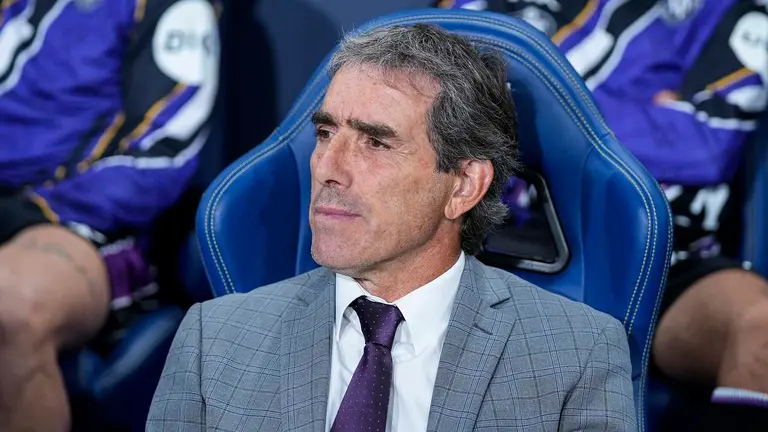 El uruguayo Guillermo Almada es el entrenador del Real Oviedo. Joaquin Corchero / AFP7 / Europa Press.