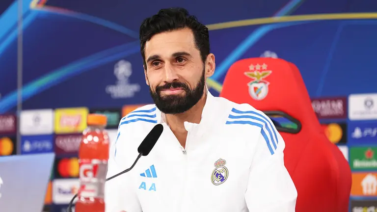 El entrenador del Real Madrid es Álvaro Arbeloa. Irina R. Hipolito / AFP7 / Europa Press.