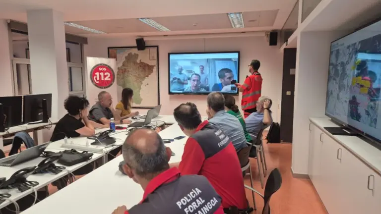 Reunión del Comité Asesor de Emergencias de SOS Navarra