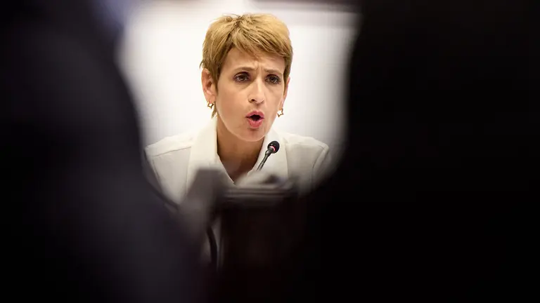 La presidenta del Gobierno de Navarra, María Chivite. NAVARRA.COM