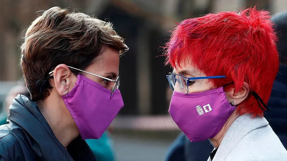 El TSJN avala las medidas restrictivas de Chivite para esta sexta ola de Covid