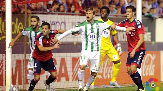 Partido Osasuna-Córdoba. Lfp.es