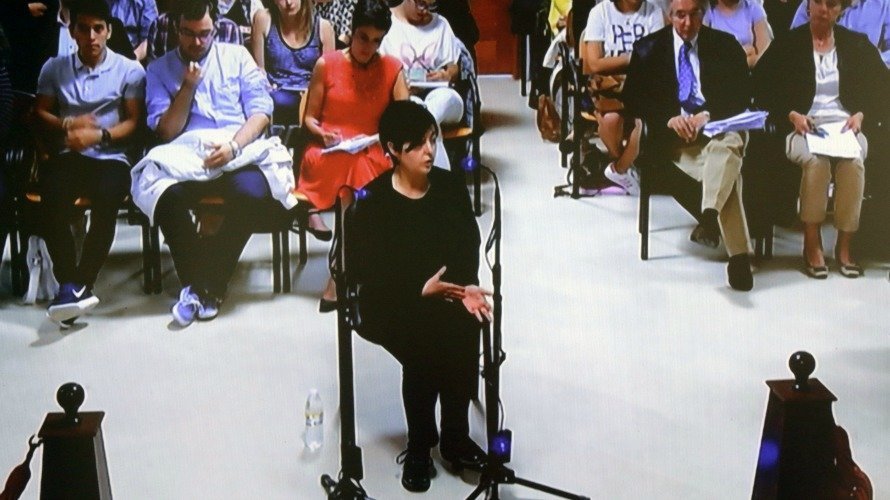 Rosario Porto madre de Asunta en el juicio.