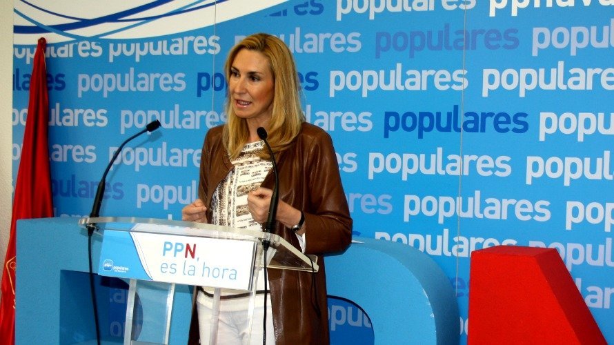 Ana Beltrán, portavoz del PP.