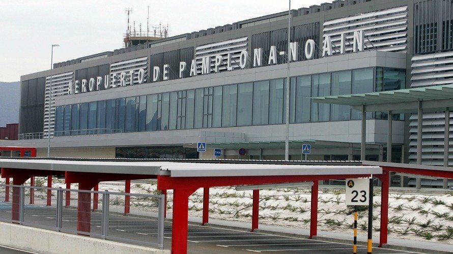 Aeropuerto de Pamplona-Noain.