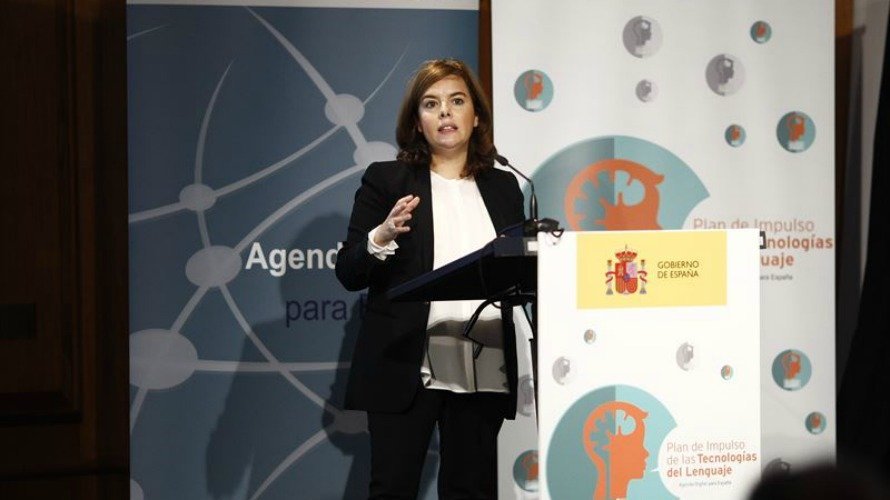 Soraya Sáenz de Santamaría. EUROPA PRESS.