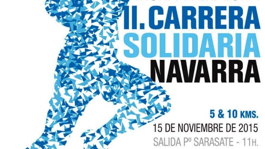 Cartel Carrera solidaria.