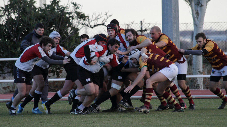 Partido de rugby del Gigantes de Navarra.