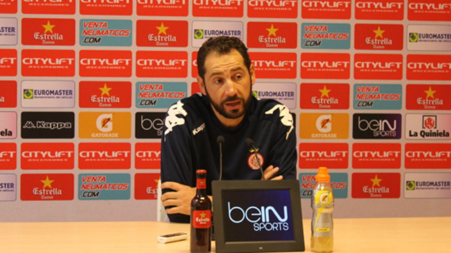 Pablo Machín es el entrenador del Girona CF.