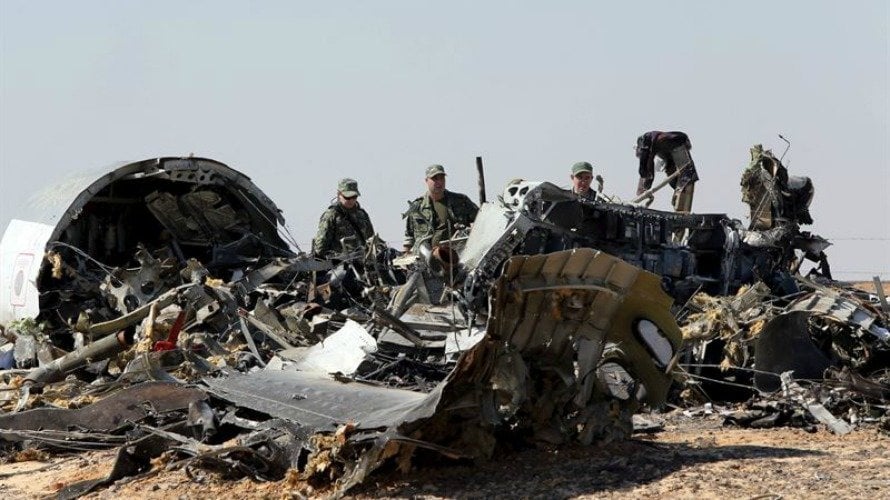Accidente aéreo de un avión en Egipto. EP.
