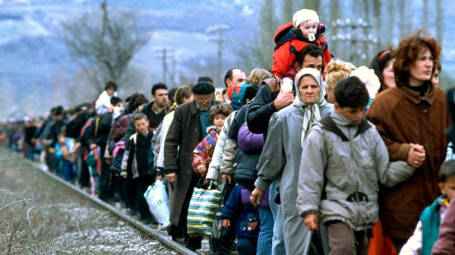Refugiados en Europa. /AUNOM