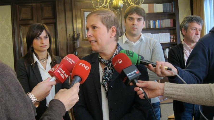 Uxue Barkos presidenta del Gobierno de Navarra. EP.