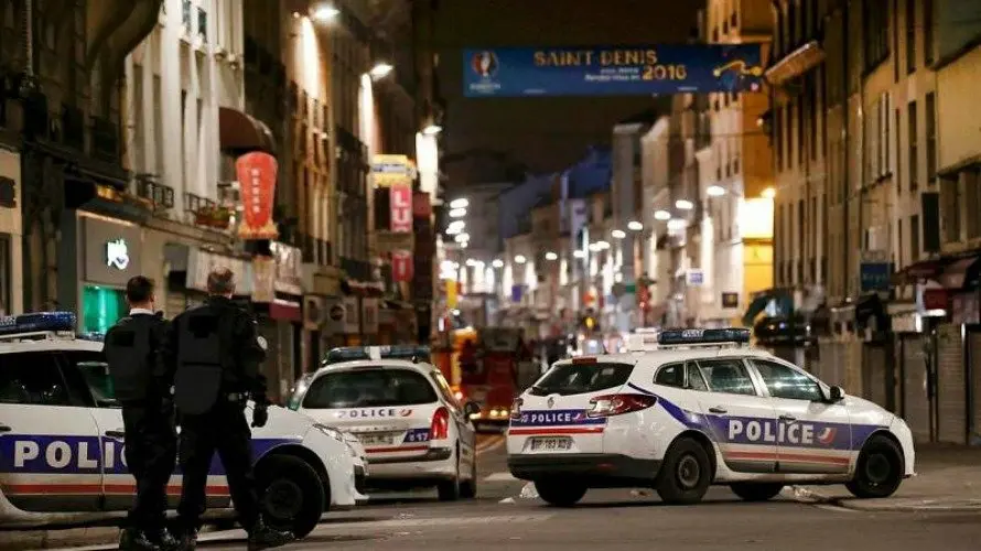 Redada en el barrio de Saint Denis. EFE.
