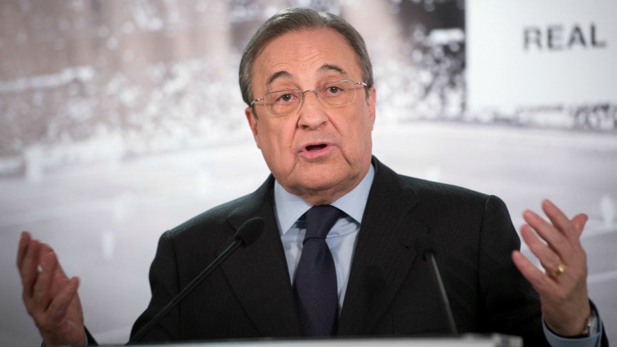 Florentino Pérez es el presidente del Real Madrid. Efe.