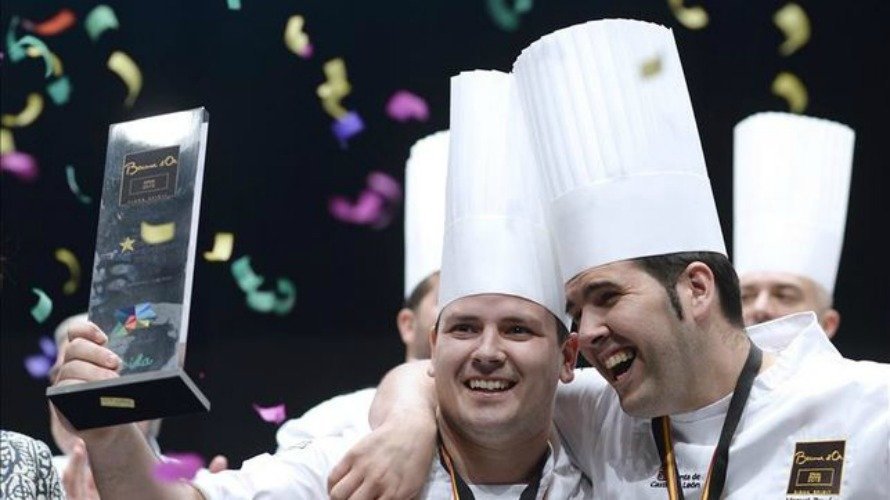 El cocinero extremeño Juan Manuel Salgado gana el Bocuse d'Or España. EFE.