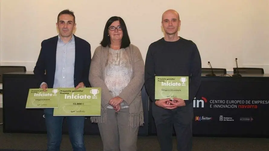 El proyecto ganador SPIRTRAP promovido por David García Yoldi y Fernando Moreno. EP.