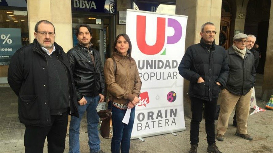 La candidata de Unidad Popular al Congreso, Begoña Alfaro. EP.