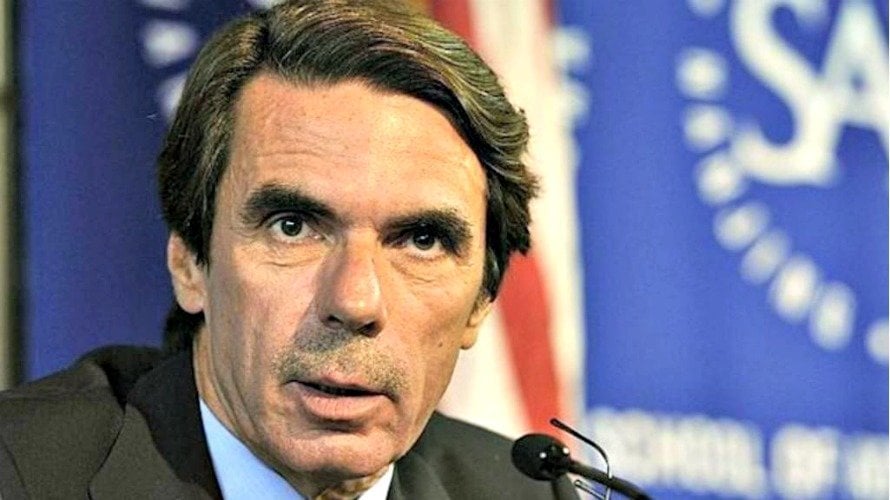 El expresidente del Gobierno, José María Aznar. EFE