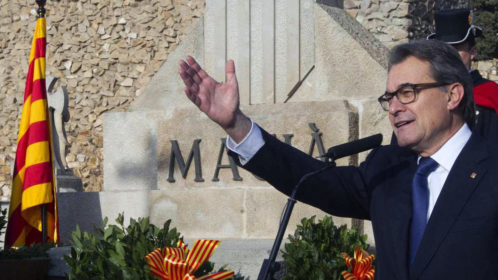 El presidente de la Generalitat en funciones, Artur Mas EFE