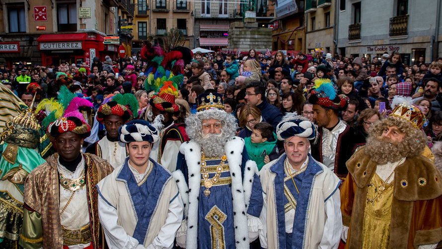 Llegada de SS.MM. Los Reyes Magos de Oriente a Pamplona. (6). IÑIGO ALZUGARAY