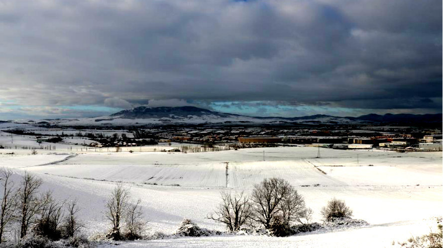 Nieve en Badostáin y su entorno. 2