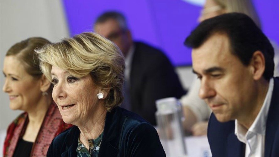 La presidenta del PP madrileño, Esperanza Aguirre. EP