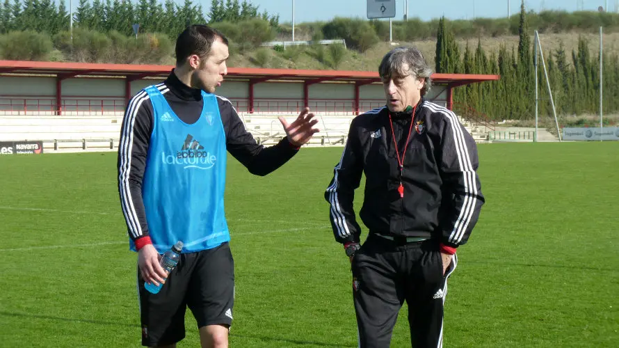 Urko Vera y Martín Monreal en Tajonar.