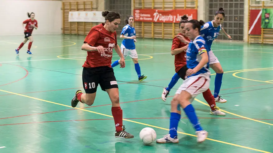 Partido del Orvina en el pabellón Ezkaba.