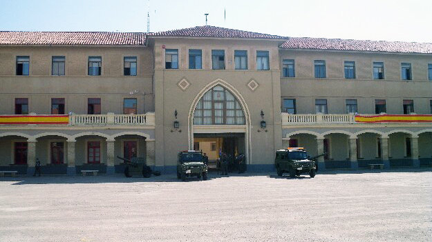 Cuartel Sancho Ramírez, en Huesca.