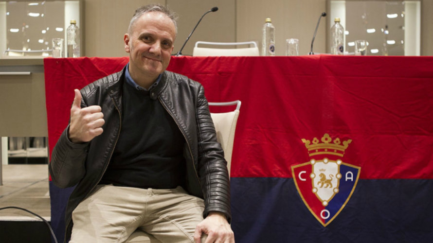 Ángel Etxeberría es el último defensor del socio de Osasuna. Foto Osasuna.es